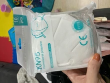 Mascarilla ffp2ce kn95 de 5 capas para adultos, máscara facial protectora, kn95, FFP2, certificada, 5-100 Uds.