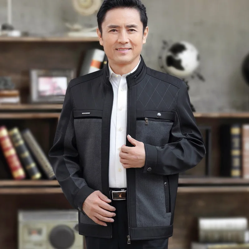 2019 New Style Middle-aged Dad Spring Clothing Thin Men 40 Spring And Autumn Jacket 50-Year-Old Middle Aged And Elderly People C
2019 New Style Middle-aged Dad Spring Clothing Thin Men 40 Spring And Autumn Jacket 50-Year-Old Middle Aged And Elderly People C