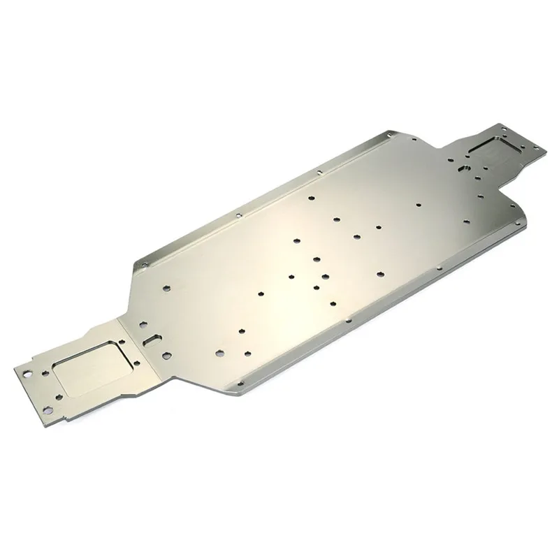 1PC ZD Racing 8470 Sliv er Metal Aluminum Alloy Chassis Car Bottom for 9116 08427 1/8 Crawler RC Car Parts
1PC ZD Racing 8470 Sliv er Metal Aluminum Alloy Chassis Car Bottom for 9116 08427 1/8 Crawler RC Car Parts
