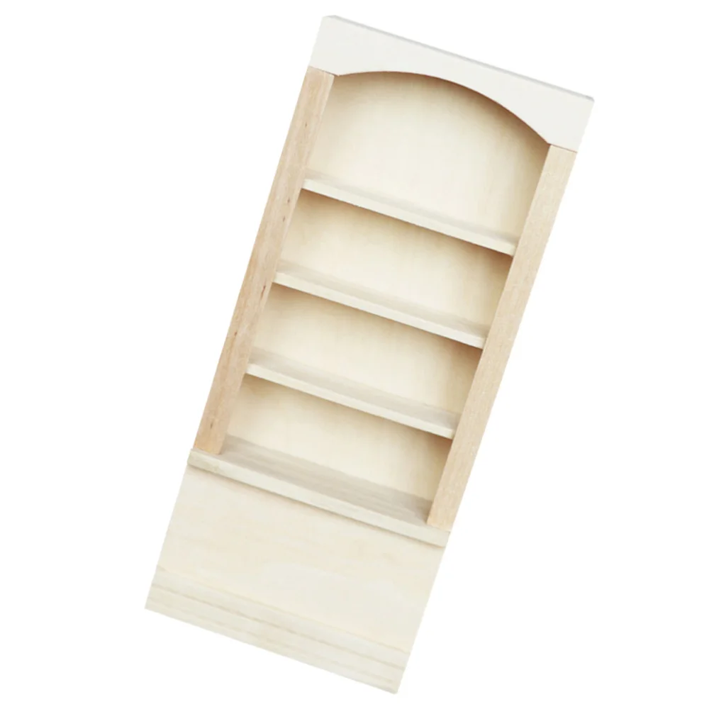 1pc Mini House Bookshelf Model Wooden Lifelike Mini House Accessory Bookcase Model for Kid's Toy Collection
1pc Mini House Bookshelf Model Wooden Lifelike Mini House Accessory Bookcase Model for Kid's Toy Collection