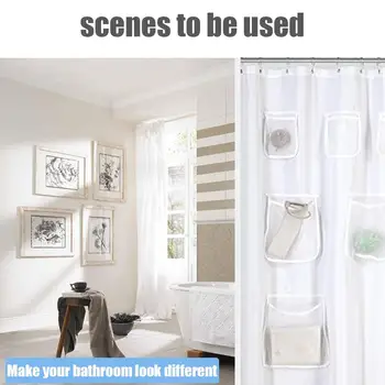 Shower Curtain PVC Hooks Decoration Bathroom Eco-Friendly Window Quick Dry Home Toilet Curtains Waterproof
Shower Curtain PVC Hooks Decoration Bathroom Eco-Friendly Window Quick Dry Home Toilet Curtains Waterproof
