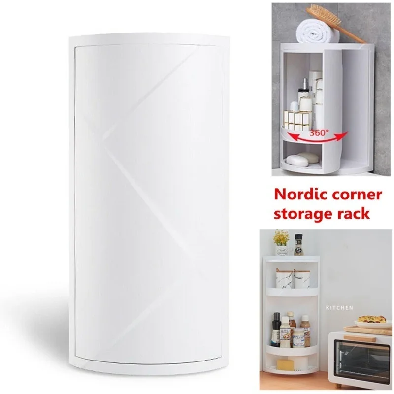 Multi-function Bathroom Kitchen Rotating Corner Storage Triangular Shower Shelf Cosmetic Rack
Multi-function Bathroom Kitchen Rotating Corner Storage Triangular Shower Shelf Cosmetic Rack