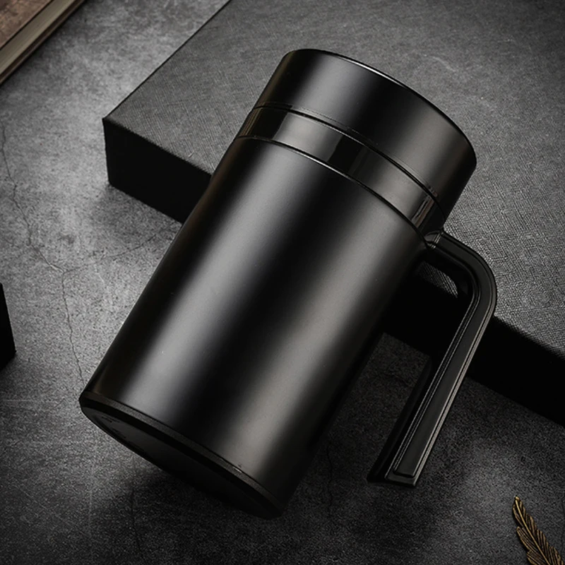 Large Capacity 304 Stainless Steel Thermos Mugs Office Cup With Handle With Lid Insulated Tea mug Thermos Cup Thermoses 600ML
Large Capacity 304 Stainless Steel Thermos Mugs Office Cup With Handle With Lid Insulated Tea mug Thermos Cup Thermoses 600ML