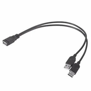 30cm Extension Cable USB 1 Female To 2 Dual USB Male Data Hub Power Adapter Y Splitter USB Charging Power Cable Cord 2017 Hot
30cm Extension Cable USB 1 Female To 2 Dual USB Male Data Hub Power Adapter Y Splitter USB Charging Power Cable Cord 2017 Hot