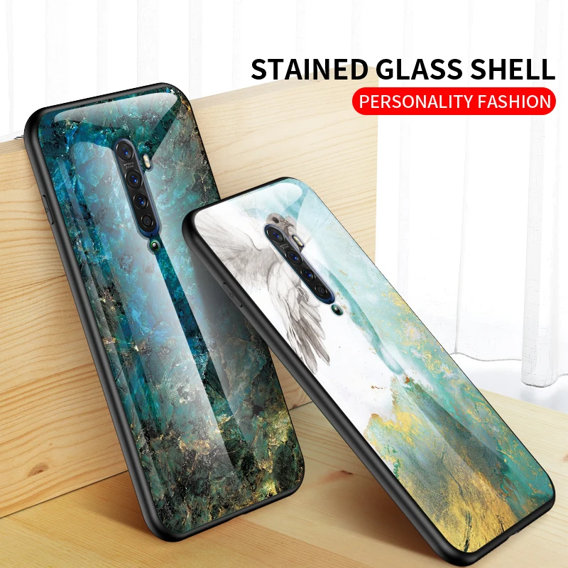 For OPPO RENO 2 Marble Tempered Glass Hard Back Cover For OPPO RENO2 Luxury Phone Case Coques
For OPPO RENO 2 Marble Tempered Glass Hard Back Cover For OPPO RENO2 Luxury Phone Case Coques