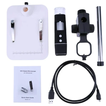 1000X WIFI Digital Microscope Wireless Smartphone Mobile Phone Electron Microscope PCB Inspection Learning Observation
1000X WIFI Digital Microscope Wireless Smartphone Mobile Phone Electron Microscope PCB Inspection Learning Observation