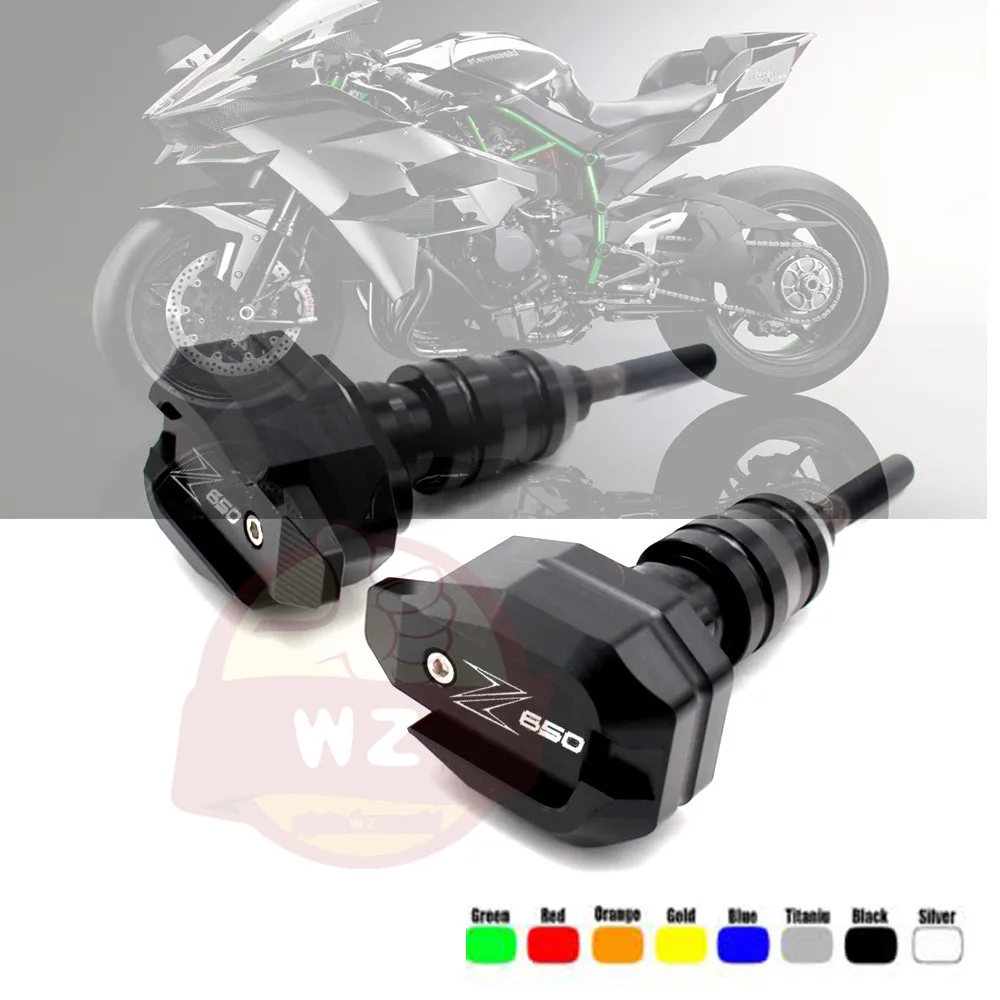 For KAWASAKI Z650 Z 650 2017 2018 2019 Motorcycle CNC Falling Protection Frame Slider Fairing Guard Anti Crash Pad Protecto
For KAWASAKI Z650 Z 650 2017 2018 2019 Motorcycle CNC Falling Protection Frame Slider Fairing Guard Anti Crash Pad Protecto