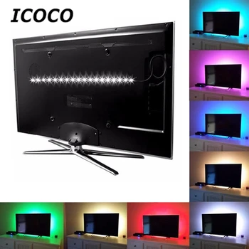 ICOCO 1/2m Wireless Remote USB Power Control LED Colorful Strip Light Energy Saving for Bedroom Home TV Background Decor Sale
ICOCO 1/2m Wireless Remote USB Power Control LED Colorful Strip Light Energy Saving for Bedroom Home TV Background Decor Sale