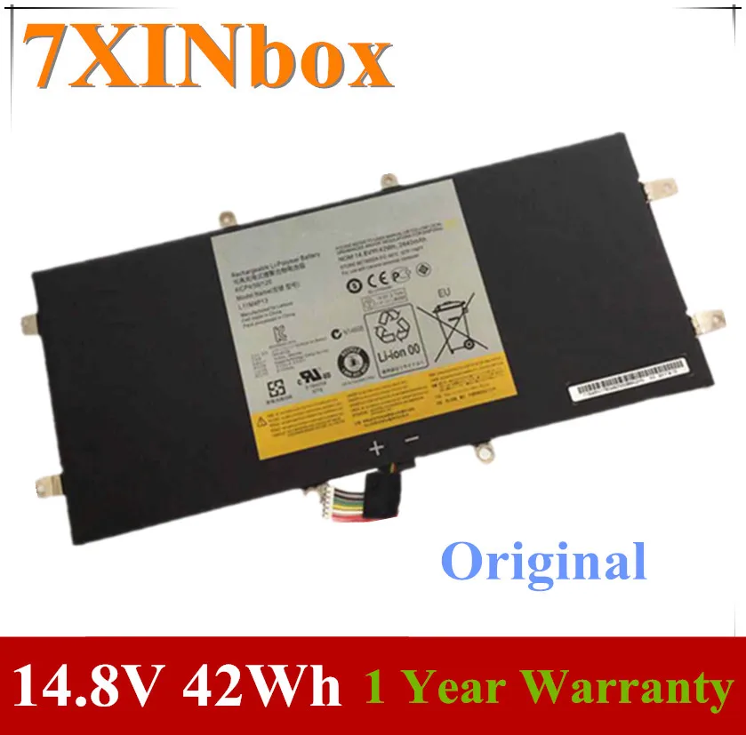 7xinbox 14 8 V 2840mAh 42Wh оригинальный L11M4P13 Аккумулятор для ноутбука Lenovo IdeaPad Yoga 11/11S 11 11S