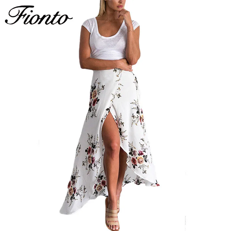 Шифоновая юбка FIONTO фатиновая для женщин розовая белая взрослых с асимметричным