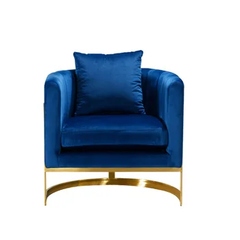 U-BEST living Room Furniture Sets Blue Velvet Accent Sofas And Armchairs,stainless steel gold metal chair hotel chair
U-BEST living Room Furniture Sets Blue Velvet Accent Sofas And Armchairs,stainless steel gold metal chair hotel chair