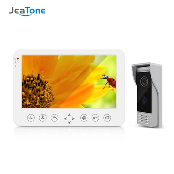 Jeatone 10 Inch Video Doorbell Home Intercom Video Door Phone with 960P Monitor and Home Security Kit Waterproof Call Panel
Jeatone 10 Inch Video Doorbell Home Intercom Video Door Phone with 960P Monitor and Home Security Kit Waterproof Call Panel