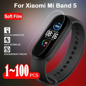 Screen Protector Soft Film For Xiaomi Mi Band 5 Smart Bracelet Accessories Full Cover For Xiomi MiBand 5 NFC Not Tempered Glass
Screen Protector Soft Film For Xiaomi Mi Band 5 Smart Bracelet Accessories Full Cover For Xiomi MiBand 5 NFC Not Tempered Glass