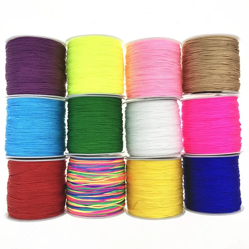 50M/roll nylon thread for bracelets Necklace Chinese Knot Macrame Nylon Cord Thread Braided String DIY Craft tool
50M/roll nylon thread for bracelets Necklace Chinese Knot Macrame Nylon Cord Thread Braided String DIY Craft tool