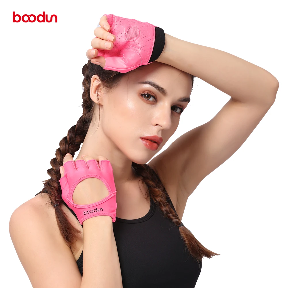 Boodun0282 спортивные женские перчатки для тренажерного зала и тяжелой атлетики