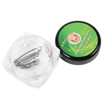 Stainless Steel Ingrown Nail Correction Wire Fixer Paronychia Recover Corrector Toe Fingernail Care Tool
Stainless Steel Ingrown Nail Correction Wire Fixer Paronychia Recover Corrector Toe Fingernail Care Tool