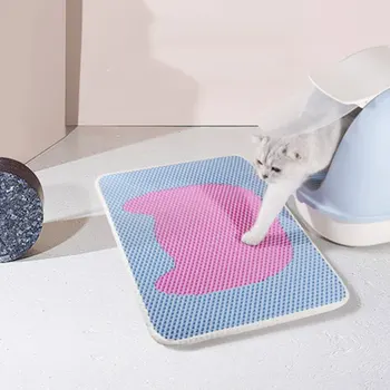 1pc New Kawaii Pet Cat Toilet Mats Creative EVA Puzzle Double-layer Removable Washable Pink Blue Kitten Litter Floor Pad
1pc New Kawaii Pet Cat Toilet Mats Creative EVA Puzzle Double-layer Removable Washable Pink Blue Kitten Litter Floor Pad