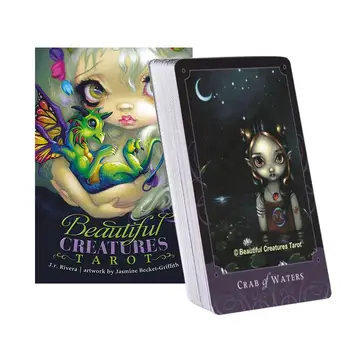 80pcs Beautiful Creatures Tarot Cards Board Games For Party Playing Card Entertainment Deck Table Game Guidance Divination Fate
80pcs Beautiful Creatures Tarot Cards Board Games For Party Playing Card Entertainment Deck Table Game Guidance Divination Fate