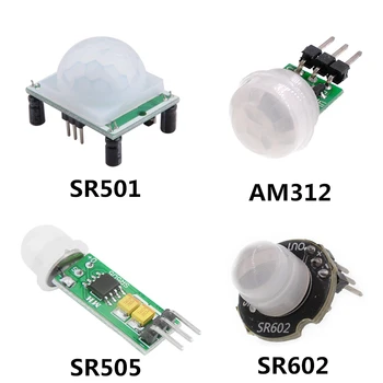 SR501 SR505 SR602 AM312 Adjust IR Pyroelectric Infrared Mini PIR Switch Module Motion Sensor Detector Module for arduino
SR501 SR505 SR602 AM312 Adjust IR Pyroelectric Infrared Mini PIR Switch Module Motion Sensor Detector Module for arduino