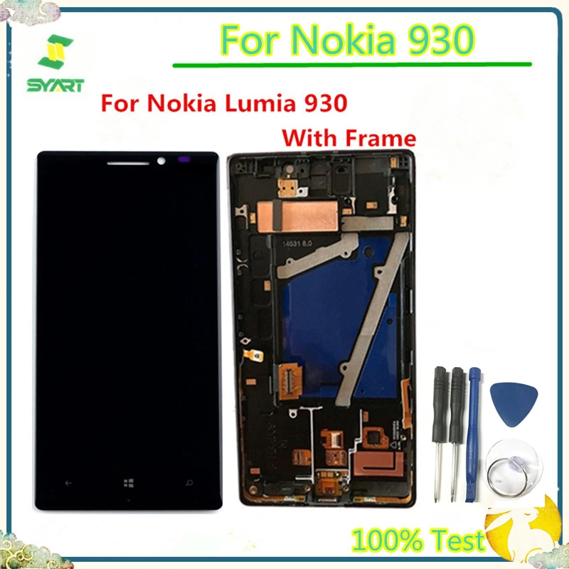 5 inch 930 LCD Display Touch Screen Digitizer Assembly With Frame For Nokia Lumia 930 RM-1045 Martini Te For Nokia 930
5 inch 930 LCD Display Touch Screen Digitizer Assembly With Frame For Nokia Lumia 930 RM-1045 Martini Te For Nokia 930