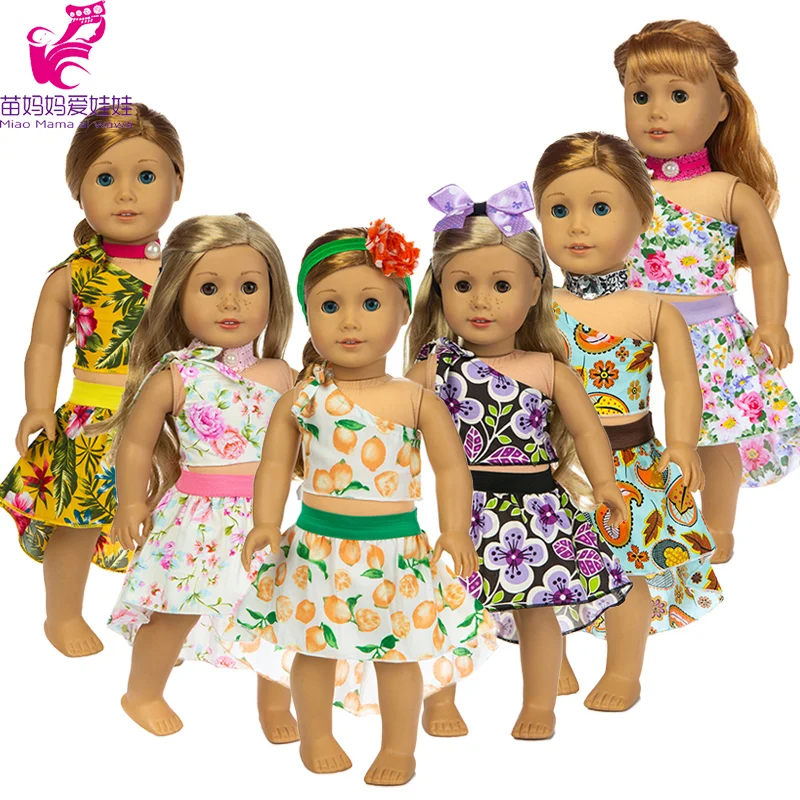 Hawaii Style Fashion Doll Dress for 43cm Baby Doll Clothes 18 Inch American Doll Coat New Year Gift
Hawaii Style Fashion Doll Dress for 43cm Baby Doll Clothes 18 Inch American Doll Coat New Year Gift