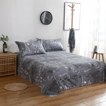 Fashion Flat Sheet Gray Cotton Bed Sheet Thicker Single Flat Sheet Luxury Pillowcase Twin Full Queen King Size Bed Sheet Sets
Fashion Flat Sheet Gray Cotton Bed Sheet Thicker Single Flat Sheet Luxury Pillowcase Twin Full Queen King Size Bed Sheet Sets