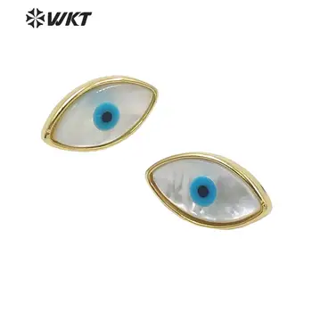 WT-E532 Evil Eye Shell Earring Horse Eye Shape Sea Shell With Gold Electroplated Earring Women Fashion Earring Jewelry
WT-E532 Evil Eye Shell Earring Horse Eye Shape Sea Shell With Gold Electroplated Earring Women Fashion Earring Jewelry