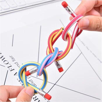 30pcs/Set Flexible Soft Pencil with Eraser for Children Writing Decompression Tool Gift 18cm Standard Pencils Stationery A40
30pcs/Set Flexible Soft Pencil with Eraser for Children Writing Decompression Tool Gift 18cm Standard Pencils Stationery A40