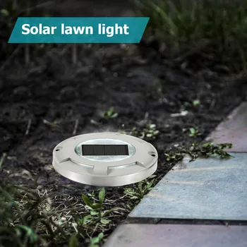 Lawn Underground Lamp Waterproof 4LED Outdoor Solar Round Landscape Ground Light Home Garden Under Ground Lamp
Lawn Underground Lamp Waterproof 4LED Outdoor Solar Round Landscape Ground Light Home Garden Under Ground Lamp