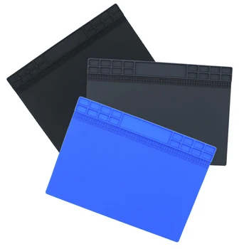 Heat Insulation Silicone Pad Desk Mat Maintenance Platform For Bga Soldering Repair Station Repair Tools Gray/black/darkblue
Heat Insulation Silicone Pad Desk Mat Maintenance Platform For Bga Soldering Repair Station Repair Tools Gray/black/darkblue