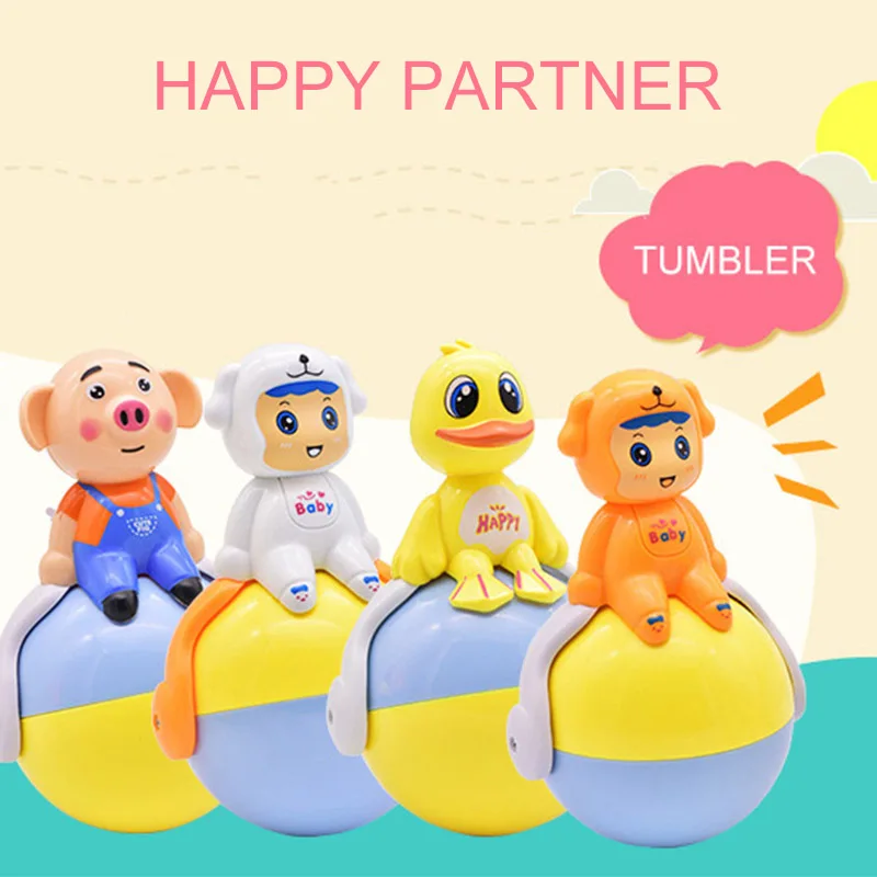 Hot Toys 4 Style Infant And Child Induction Sound And Light Tumbler Plastic Duck Dog Pig Cartoon Toy Gift For Children
Hot Toys 4 Style Infant And Child Induction Sound And Light Tumbler Plastic Duck Dog Pig Cartoon Toy Gift For Children