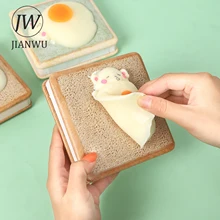 JIANWU 108 Sheets Cute Bread Soft Bear Notebook Cartoon Decompression Funny Diary Interesting Notepad Kawaii Stationery Supplies
JIANWU 108 Sheets Cute Bread Soft Bear Notebook Cartoon Decompression Funny Diary Interesting Notepad Kawaii Stationery Supplies