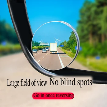 Car Infinite Round Mirror 360 Degree Reversing Blind Spot Mirror Convex Mirror Rear View Rotating Glass Small Round Mirror
Car Infinite Round Mirror 360 Degree Reversing Blind Spot Mirror Convex Mirror Rear View Rotating Glass Small Round Mirror