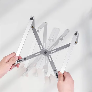 Portable Heat Dissipation Laptop Stand For Macbook Pro Air Foldable Aluminum Notebook Holder Desk Stand 7-15 Inch Chromebook 
Portable Heat Dissipation Laptop Stand For Macbook Pro Air Foldable Aluminum Notebook Holder Desk Stand 7-15 Inch Chromebook