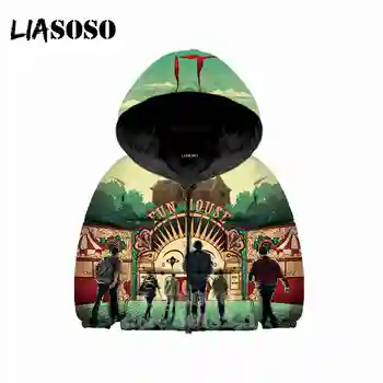 Pennywise Down Filled Coat Children Clown Jacket 3D Print Horror It Chapter Two Kids Boy Girl Zipper Teens Cotton Clothing B179
Pennywise Down Filled Coat Children Clown Jacket 3D Print Horror It Chapter Two Kids Boy Girl Zipper Teens Cotton Clothing B179