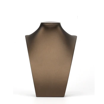 New Dark Brown Leather High-end Bust Portrait Jewelry Necklace Long Chain Window Shop Counter Display Stand Three Four Models
New Dark Brown Leather High-end Bust Portrait Jewelry Necklace Long Chain Window Shop Counter Display Stand Three Four Models