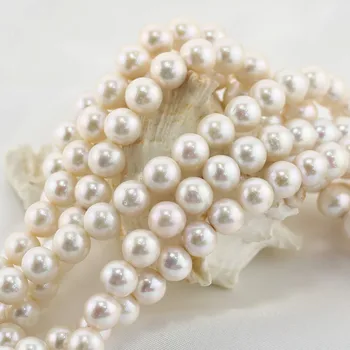 Genuine Natural 11-12mm AA round white pearl strands loose beads women lady jewelry DIY
Genuine Natural 11-12mm AA round white pearl strands loose beads women lady jewelry DIY