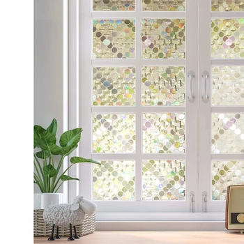 60*200 Cm 3D Privacy Window Film Frosted Tinted No Glue Anti-UV Window Sticker Static Window Cling Non-Adhesive Film Vinyl
60*200 Cm 3D Privacy Window Film Frosted Tinted No Glue Anti-UV Window Sticker Static Window Cling Non-Adhesive Film Vinyl