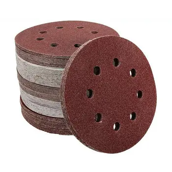 100PCS 5inch/125mm Round Sandpaper Polishing Disk 8 Hole Sand Sheets 40-240 Grit Sanding Disc for Polishing Cleaning Tool
100PCS 5inch/125mm Round Sandpaper Polishing Disk 8 Hole Sand Sheets 40-240 Grit Sanding Disc for Polishing Cleaning Tool