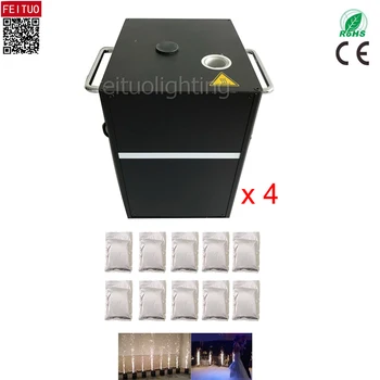 E-4pcs Cold spark fountain fireworks machine 750W 1-5 Meters height wireless remote control cold spark machine
E-4pcs Cold spark fountain fireworks machine 750W 1-5 Meters height wireless remote control cold spark machine