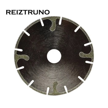 REIZTRUNO 5“ Electroplated Marble Blade 125mm with Double J Side Protection for cutting Marble, Limestone,and Soft Stone,fast
REIZTRUNO 5“ Electroplated Marble Blade 125mm with Double J Side Protection for cutting Marble, Limestone,and Soft Stone,fast