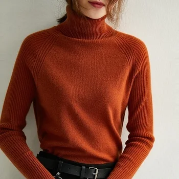 Woman Sweaters Turtleneck 3Colors Winter Pullovers Cashmere and Wool Knitted Sweater Women Jumpers Standard Clothes
Woman Sweaters Turtleneck 3Colors Winter Pullovers Cashmere and Wool Knitted Sweater Women Jumpers Standard Clothes
