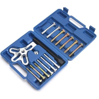 16Pcs Balancer Puller Steering Wheel Set Gear Crankshaft Damper Tool Kit Gear Pullery Repair Kit
16Pcs Balancer Puller Steering Wheel Set Gear Crankshaft Damper Tool Kit Gear Pullery Repair Kit