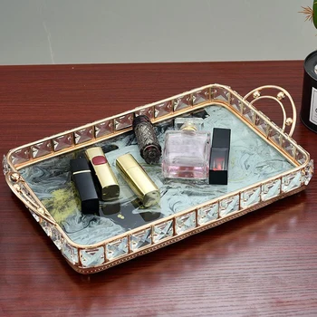 Mirror Vanity Trinket Bathroom Decorative Storage Tray Wedding Dresser Xmas Gift 
Mirror Vanity Trinket Bathroom Decorative Storage Tray Wedding Dresser Xmas Gift