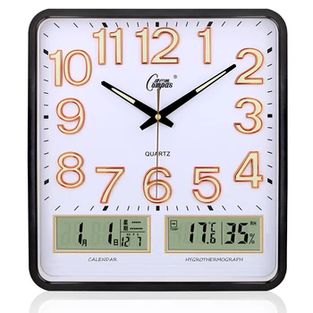 Luminous Silent Wall Clock Creative Calendars Living Room Study Clock Minimalist Electronic Quartz Unique Bedroom Home Decor L
Luminous Silent Wall Clock Creative Calendars Living Room Study Clock Minimalist Electronic Quartz Unique Bedroom Home Decor L