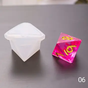 DIY Crystal Epoxy Mold Dice Fillet Shape Multi-spec Digital Game Silicone Mould AXYD
DIY Crystal Epoxy Mold Dice Fillet Shape Multi-spec Digital Game Silicone Mould AXYD