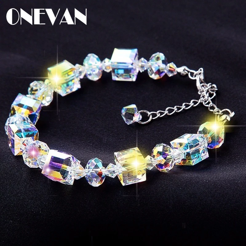 Women Enchanting Colour "A Little Romance" Crystal Bracelet Series, Made with Crystals
Women Enchanting Colour "A Little Romance" Crystal Bracelet Series, Made with Crystals