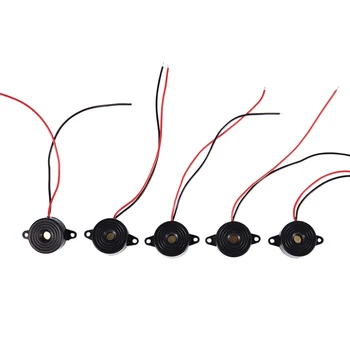 5 Pcs DC 3-24V 85dB Sound Electronic Buzzer Alarm Black 23 x 12mm 
5 Pcs DC 3-24V 85dB Sound Electronic Buzzer Alarm Black 23 x 12mm