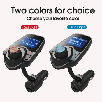 Car MP3 Player Handsfree Wireless Bluetooth FM Transmitter Car Kit MP3 Player USB LCD Modulator with Blue/Red Light
Car MP3 Player Handsfree Wireless Bluetooth FM Transmitter Car Kit MP3 Player USB LCD Modulator with Blue/Red Light