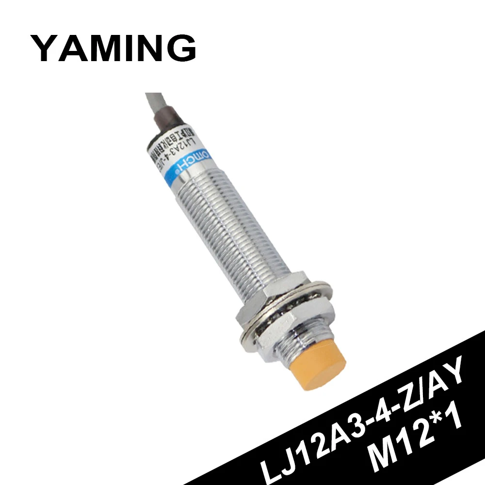 Inductive Proximity Switch Metal Shell Sensor LJ12A3-4-Z/AY Non-screen Shield Type DC Three Wire Detecting Distance 4mm
Inductive Proximity Switch Metal Shell Sensor LJ12A3-4-Z/AY Non-screen Shield Type DC Three Wire Detecting Distance 4mm